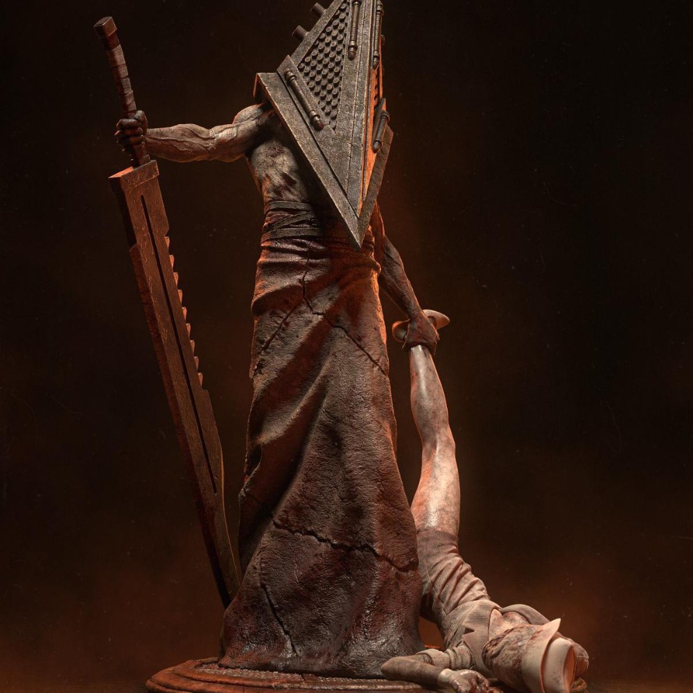 3D Printing And Additive Manufacturing - 3D Printed Model White Mold Pyramid