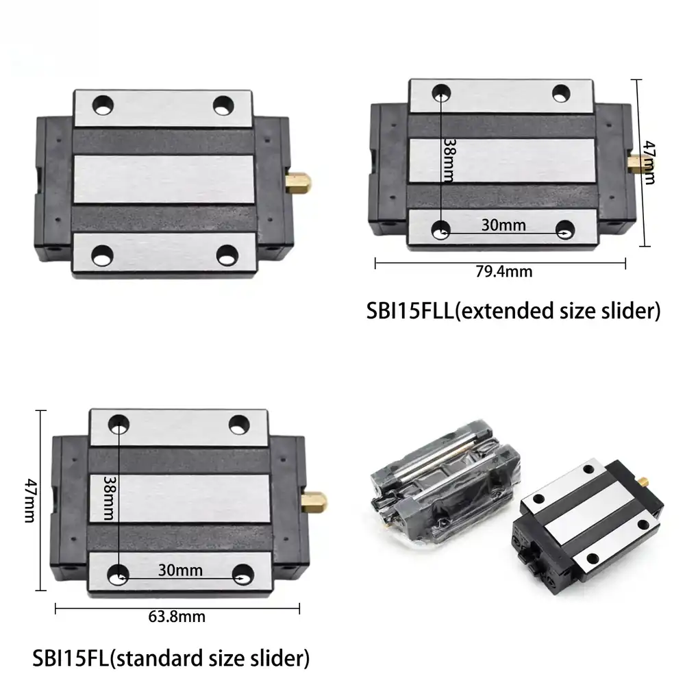Linear Guide Rail - Korean Linear Slider Block for SBC