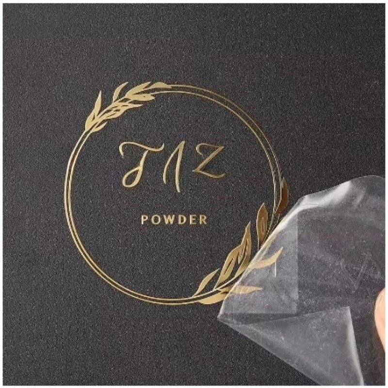 3D Printing Logo - 3D Custom Transfer Sticker Shine Metal