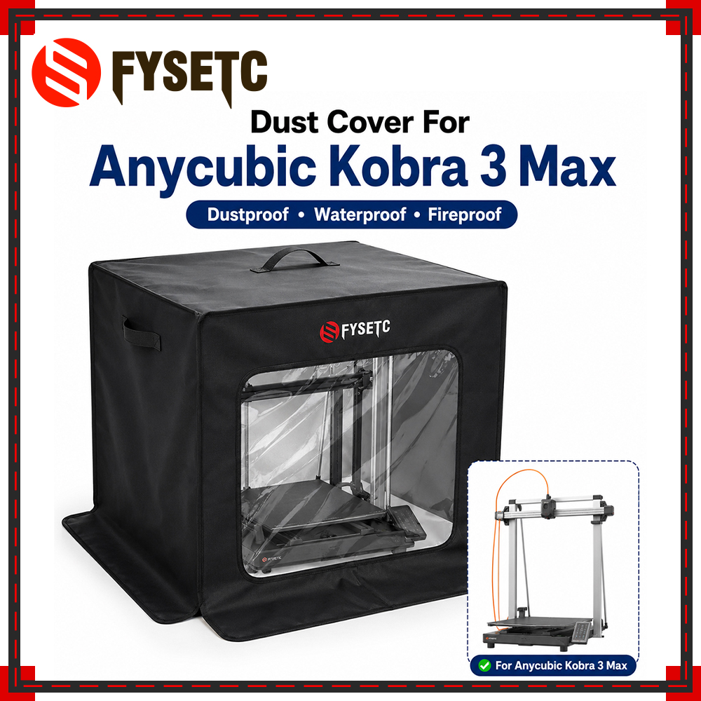 3D Printer Enclosure Frame - FYSETC Dust Cover for Anycubic Kobra