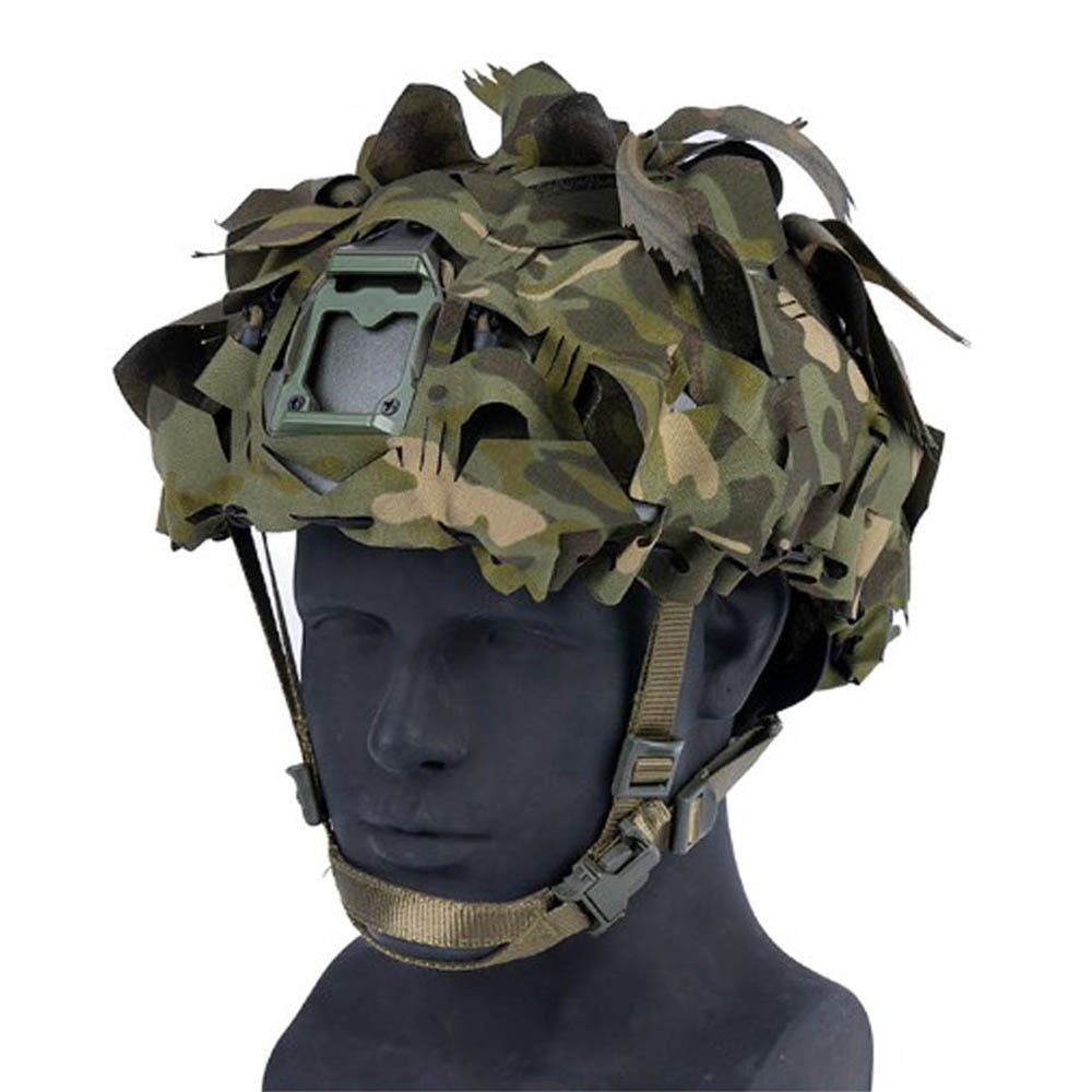 3D Printing Laser Cutting - 3D Camo Tactical Helmet Cover Laser
