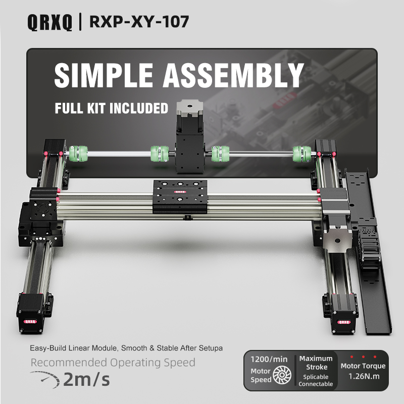 QRXQ RXP-XY-107 Dual Y-Axis CN - 3D Printing Laser Cutting recension och pris