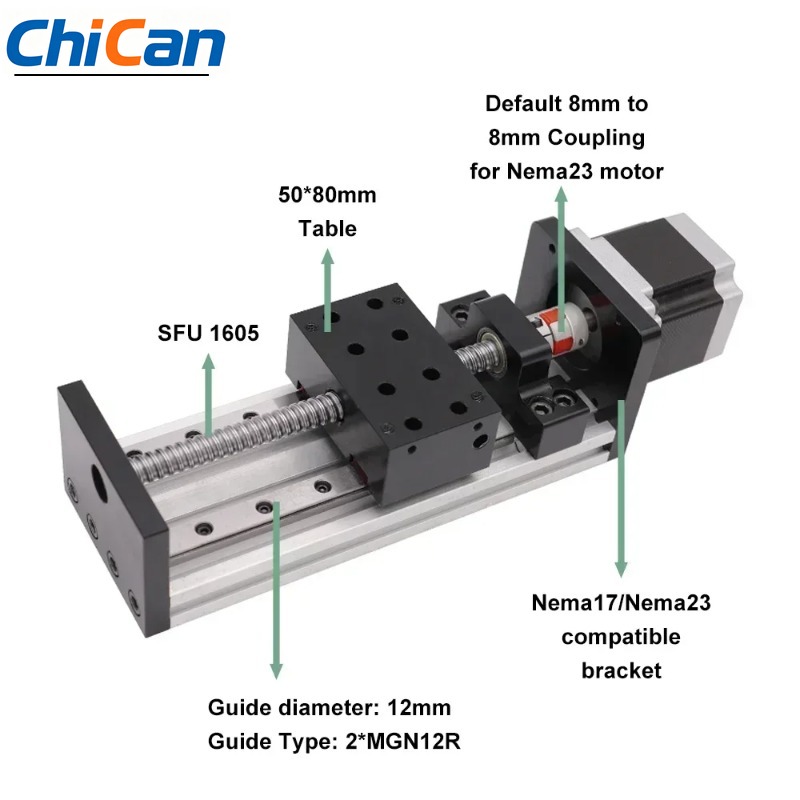 【specialized】CNC Ball Screw Li - Linear Guide Rail recension och pris