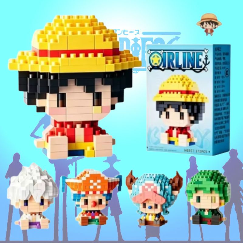 ONE PIECE Sun God Nika Luffy M - 3D Printing Lego recension och pris