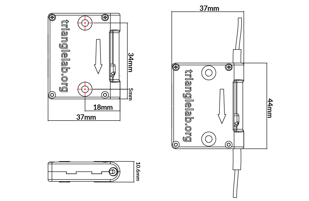 The Trianglelab filament runou - Filament Runout Sensor recension och pris
