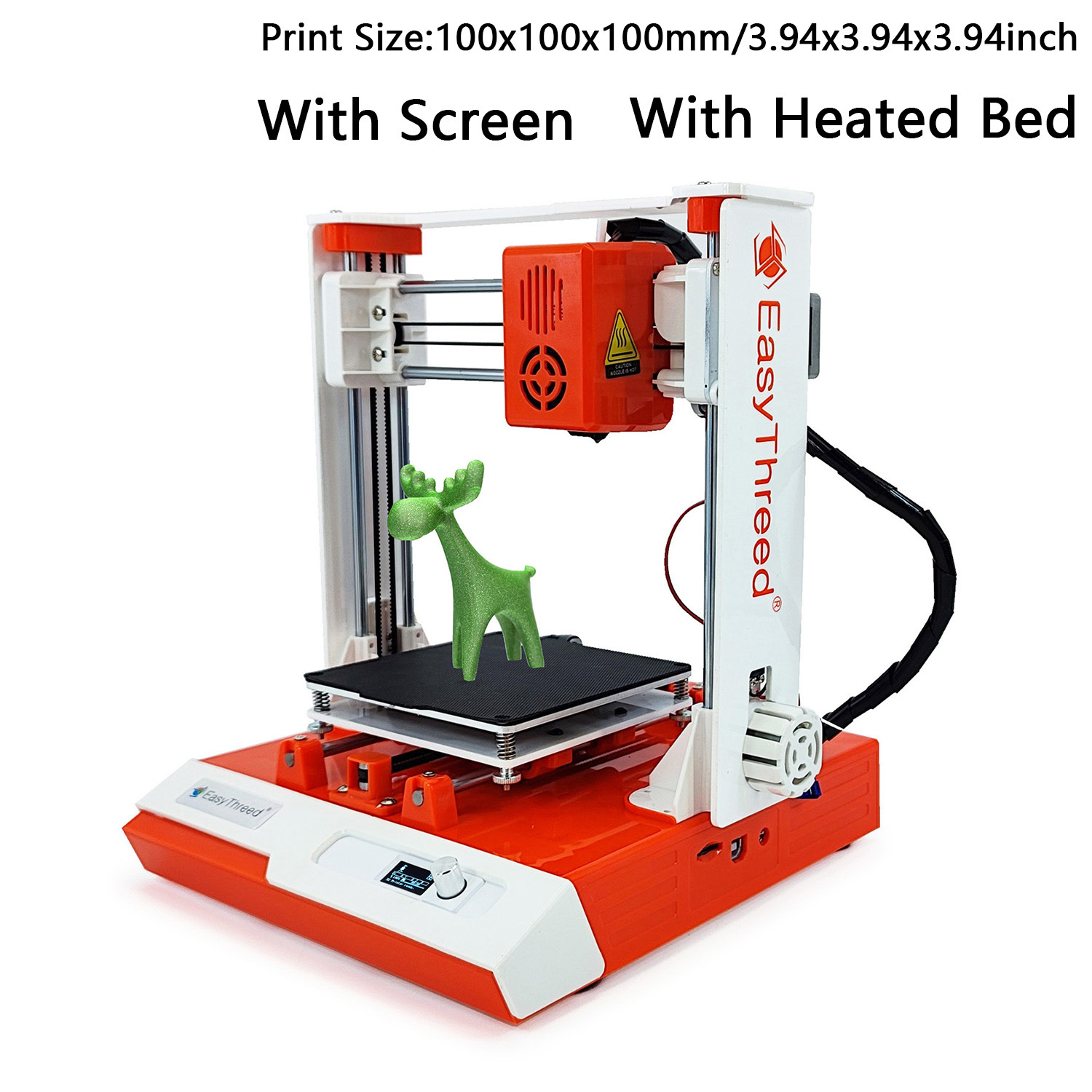 Easythreed K2 plus Mini 3D Pri - Lcd Screen Fdm Printer recension och pris