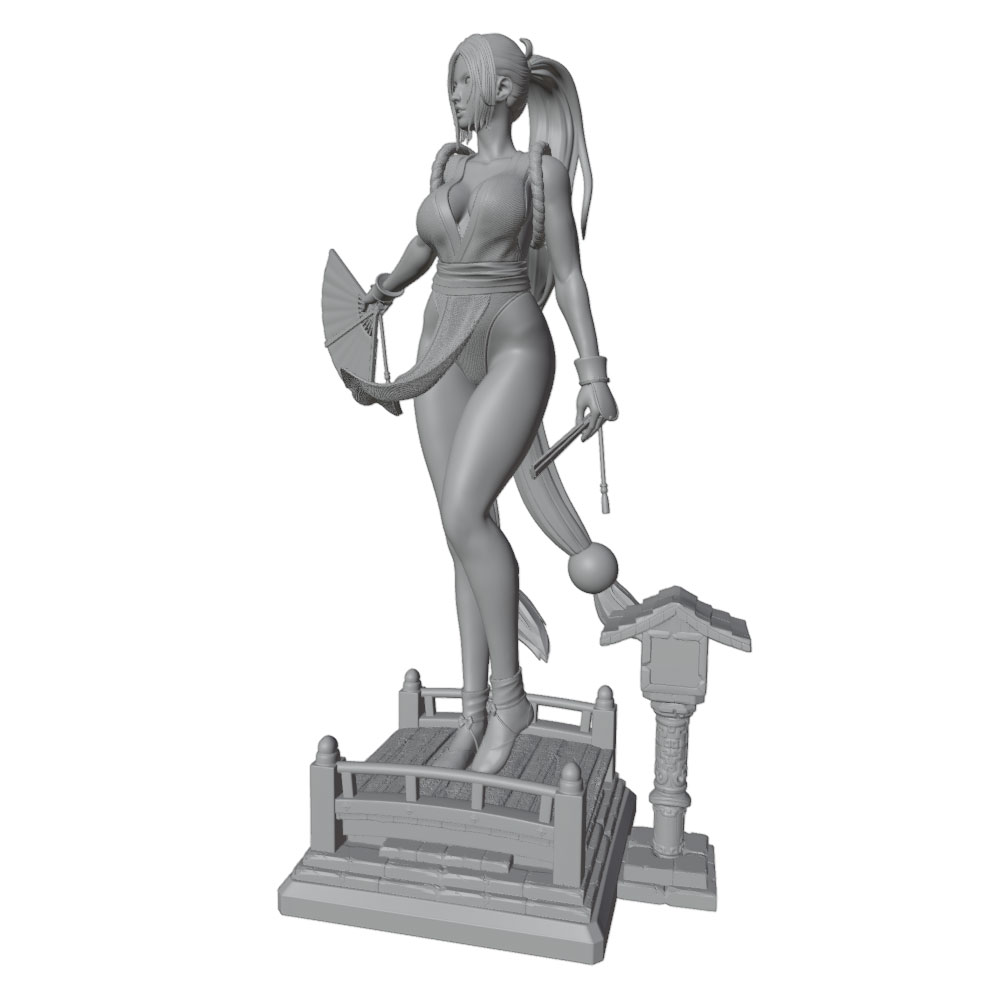 1/24 Sexy Long-Haired Girl Min - 3D Printing And Additive Manufacturing recension och pris