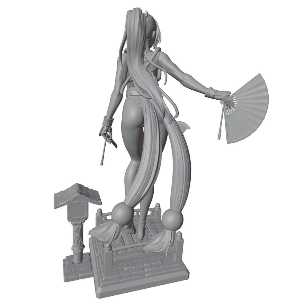 1/24 Sexy Long-Haired Girl Min - 3D Printing And Additive Manufacturing recension och pris