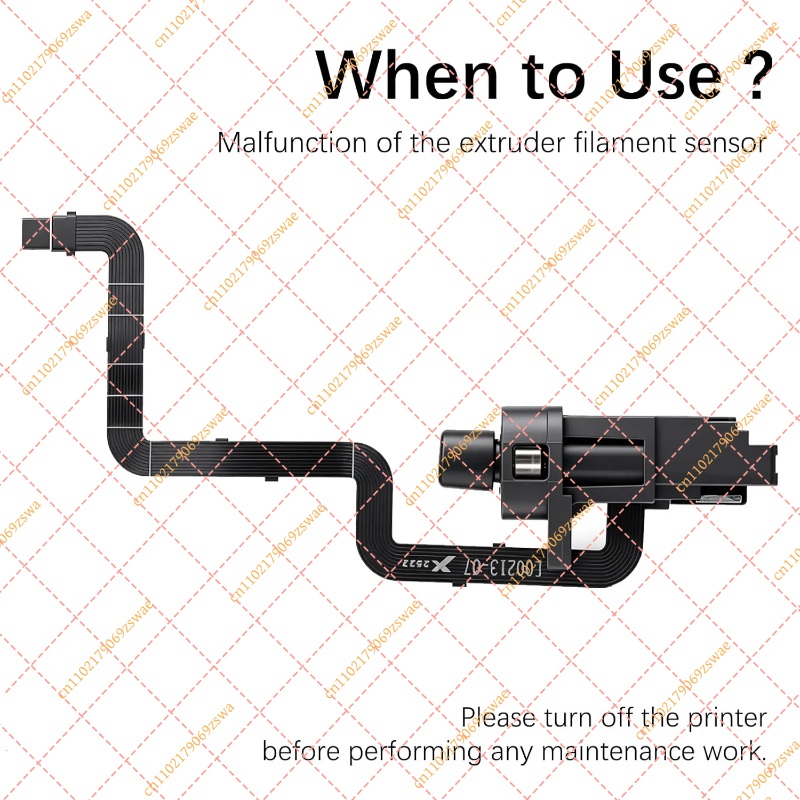 For BambuLab Extruder Filament - Filament Runout Sensor recension och pris