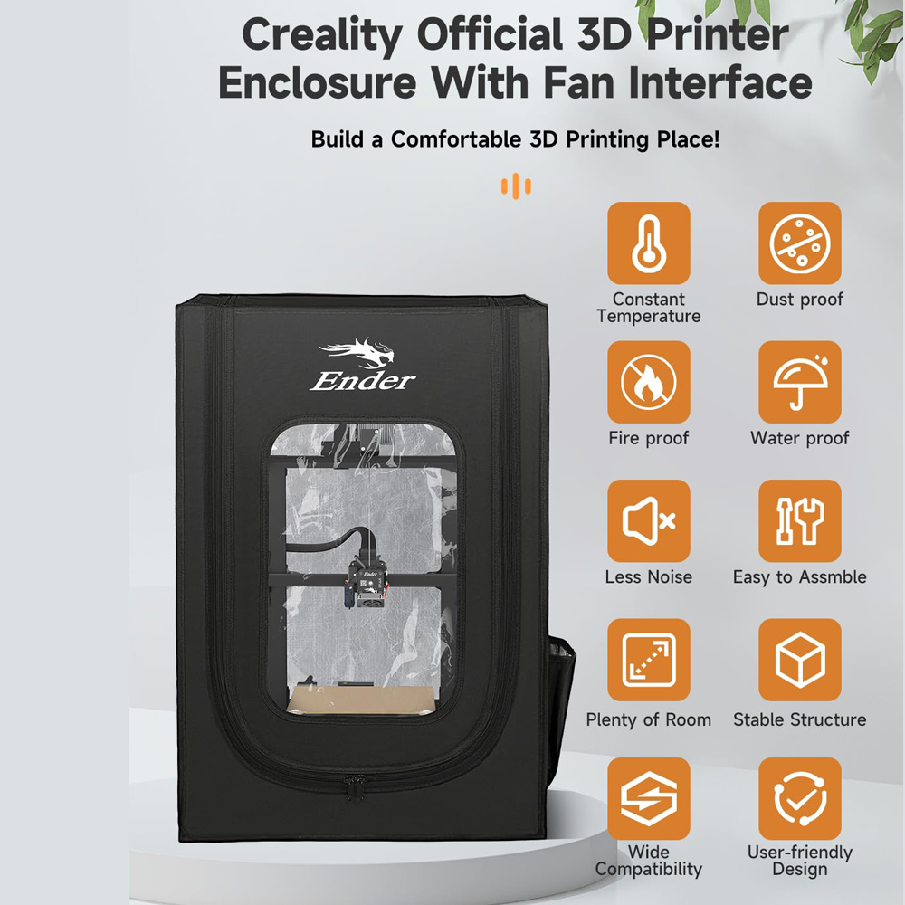 Creality 3D Printer Enclosure  - 3D Printer Enclosure Frame recension och pris