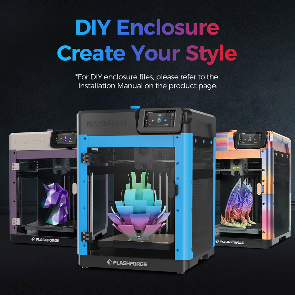 FLASHFORGE Enclosure Panel Kit - 3D Printer Enclosure Frame recension och pris