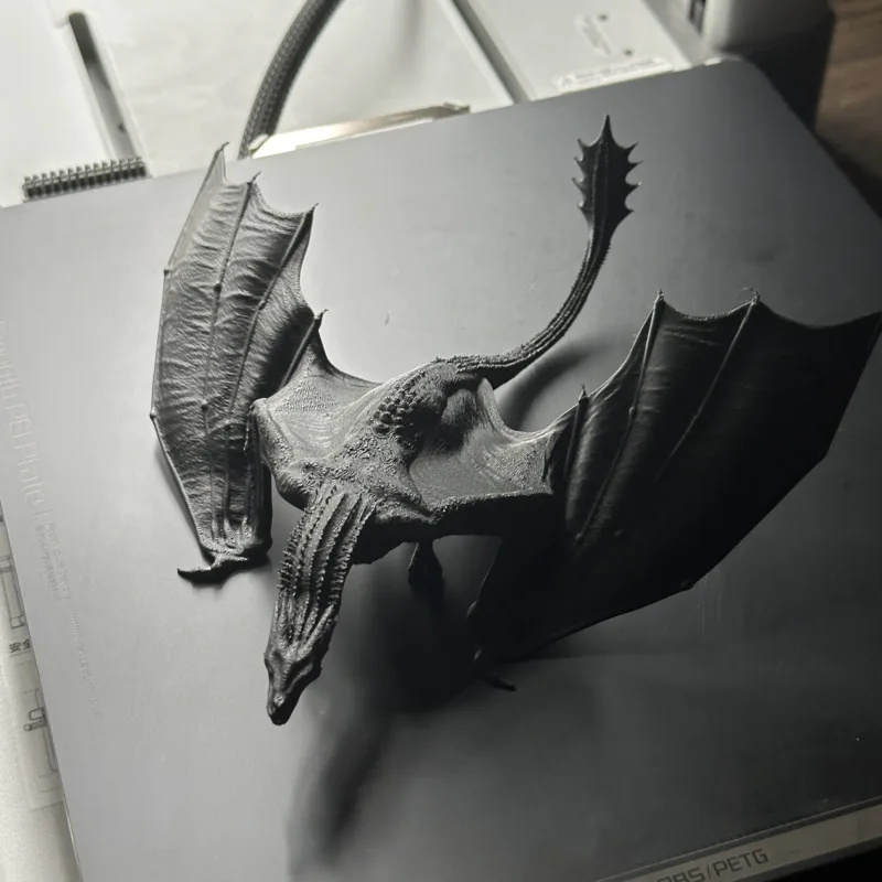 Flying Dragon 3D Printed Figur - 3D Printing And Additive Manufacturing recension och pris