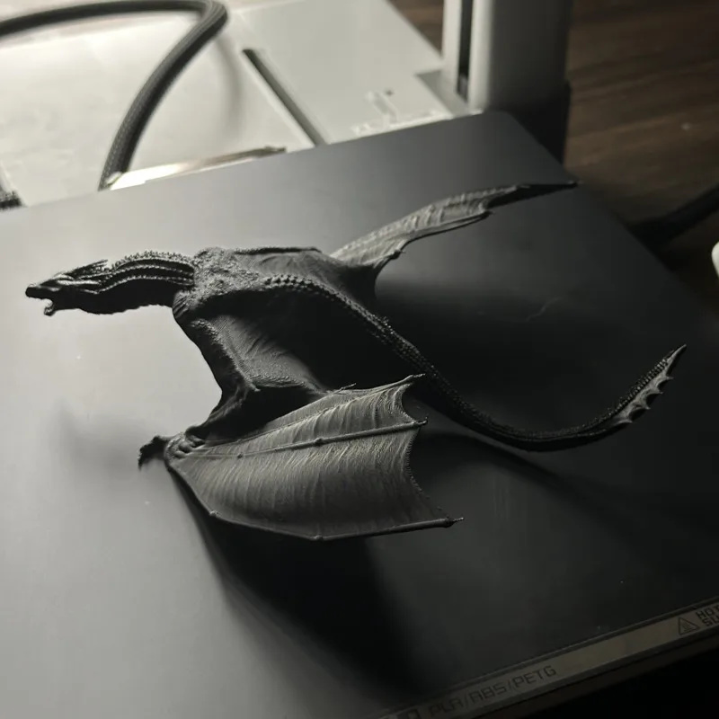 Flying Dragon 3D Printed Figur - 3D Printing And Additive Manufacturing recension och pris
