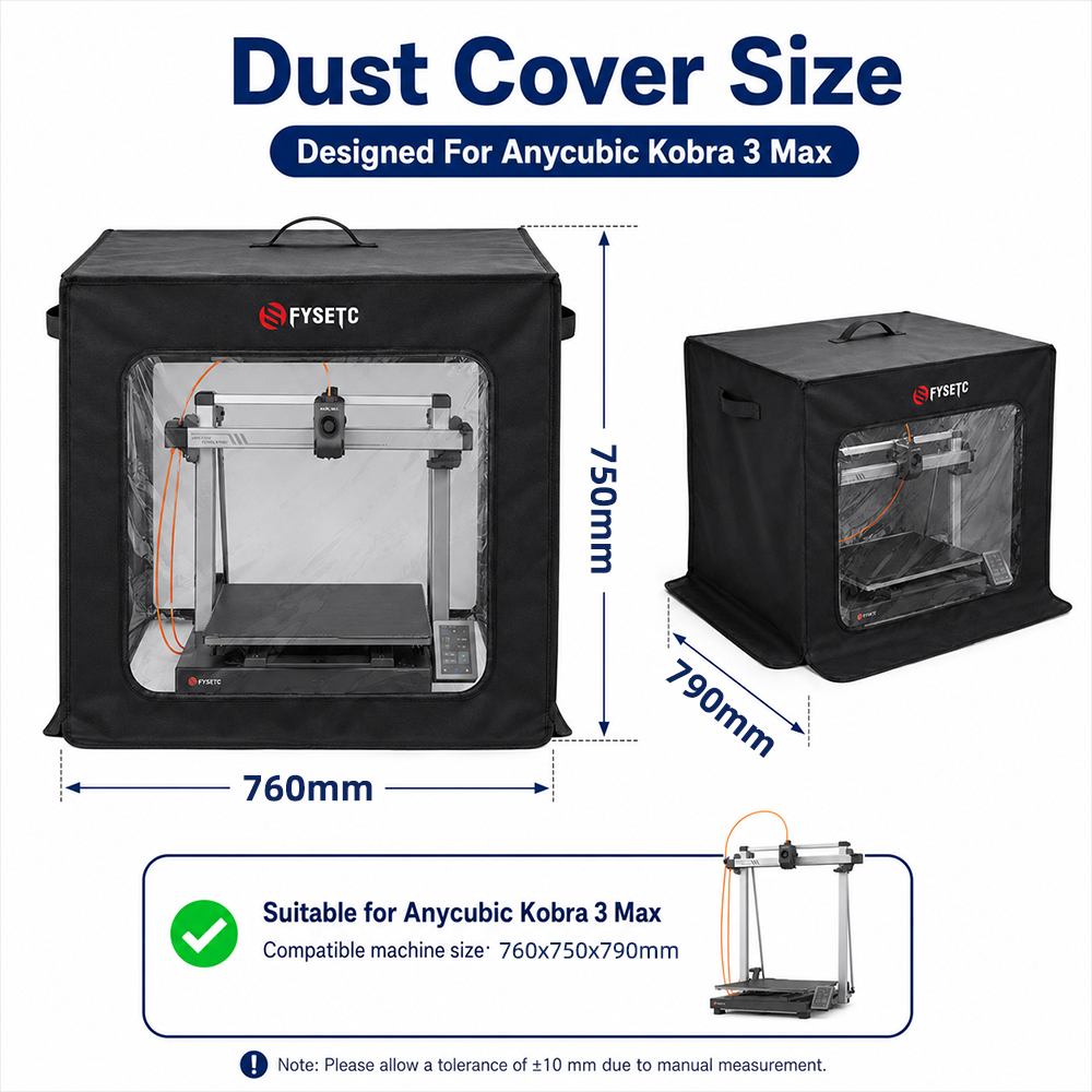FYSETC Dust Cover for Anycubic - 3D Printer Enclosure Frame recension och pris