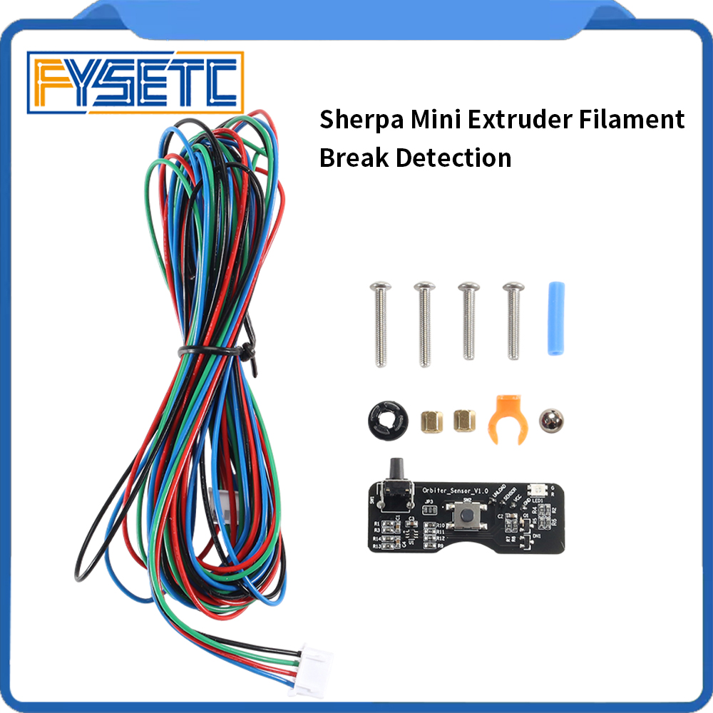 FYSETC Sherpa Mini Extruder 3D - Filament Runout Sensor recension och pris