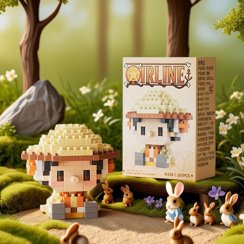 New ONE PIECE Sun God Nika Luf - 3D Printing Lego recension och pris