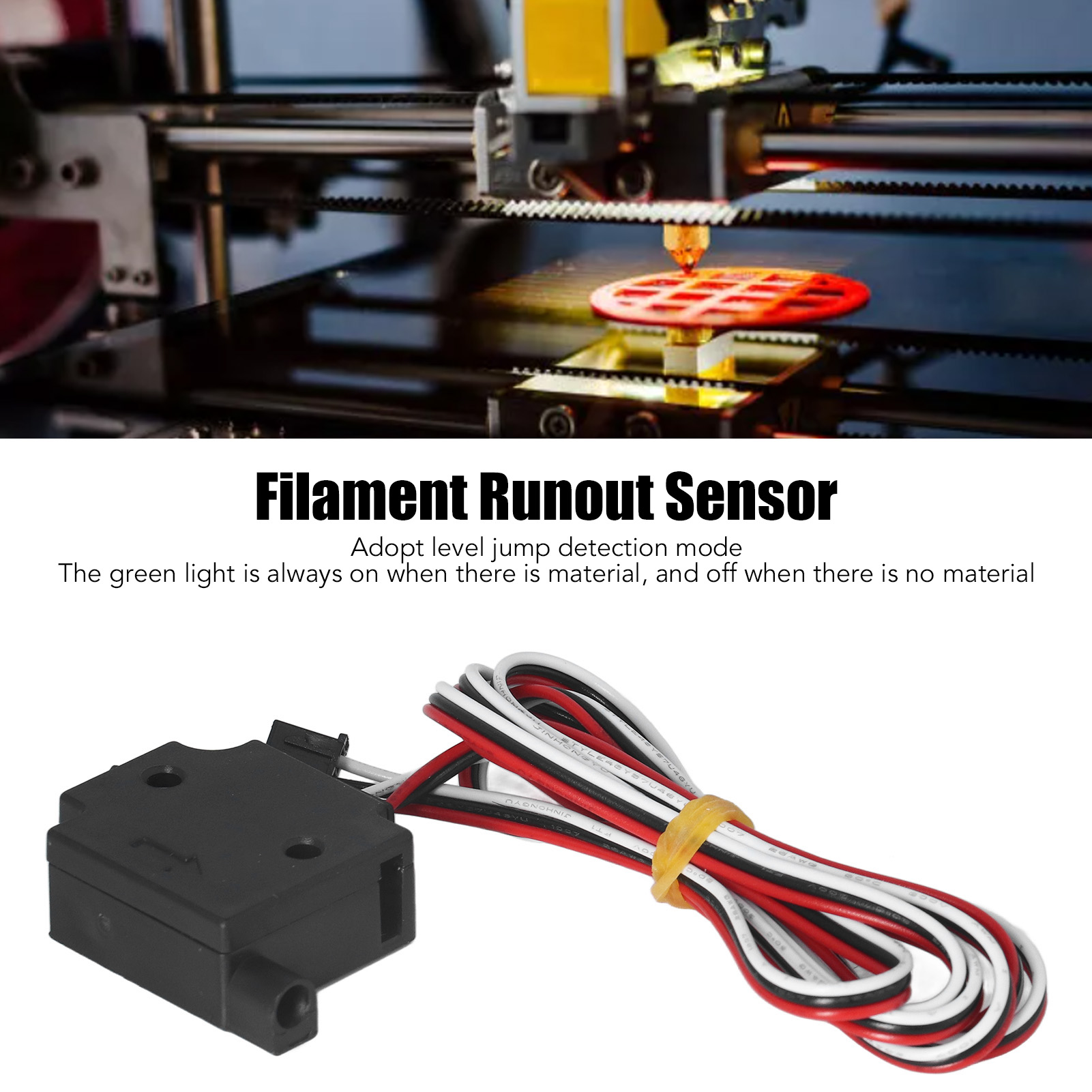 3D Printer Break Detection  3D - Filament Runout Sensor recension och pris