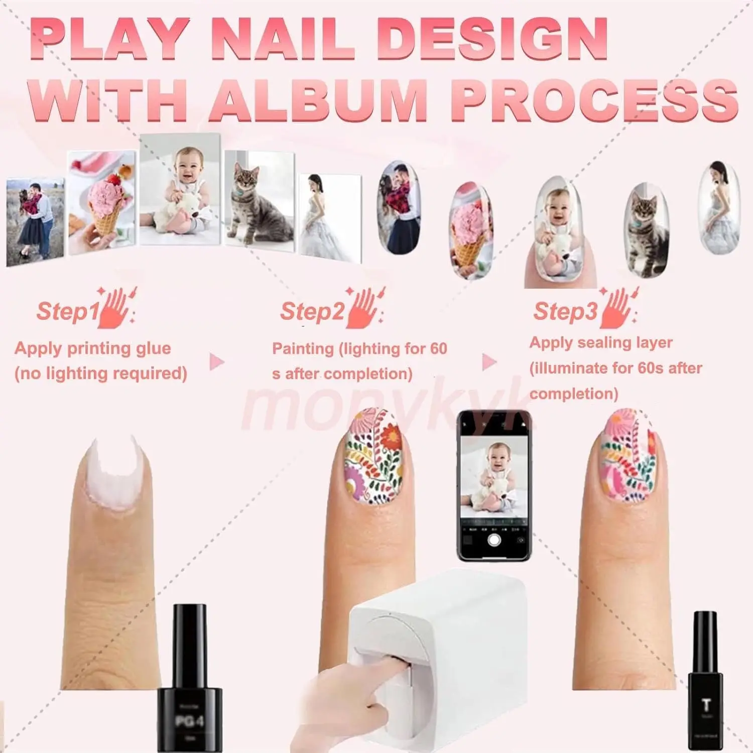 O2nails Nail Printer Machine K - 3D Printing Design Software recension och pris