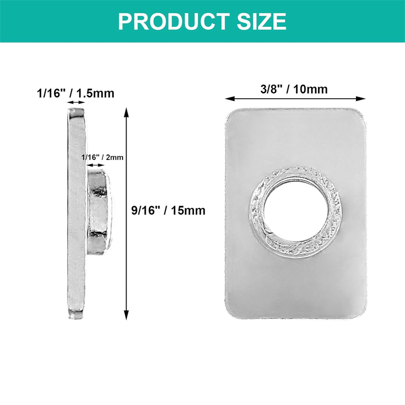 100pcs Flat Sliding T-Slot Nut - 3D Printer Enclosure Frame recension och pris