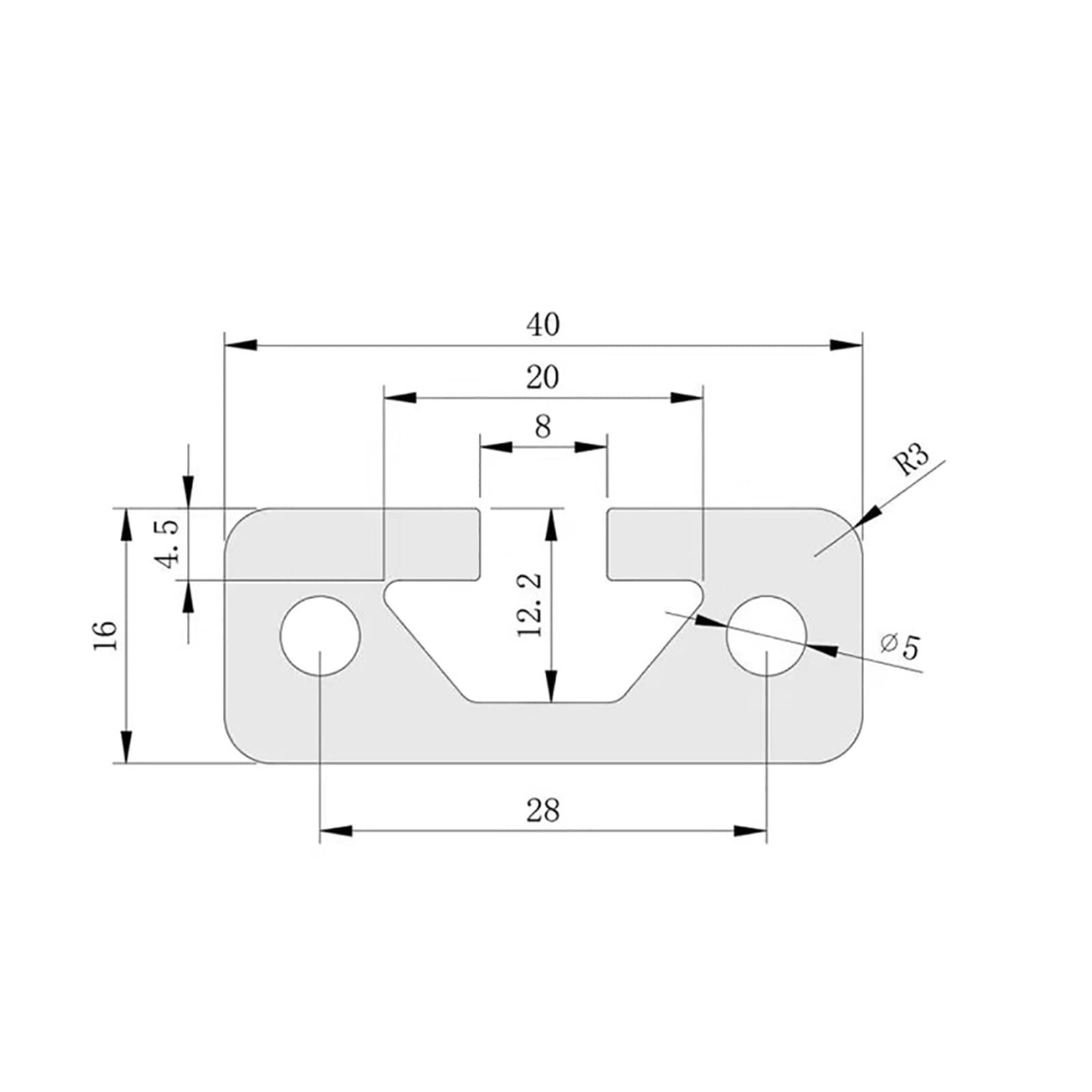 1PC 1640 European Standard Alu - 3D Printer Enclosure Frame recension och pris