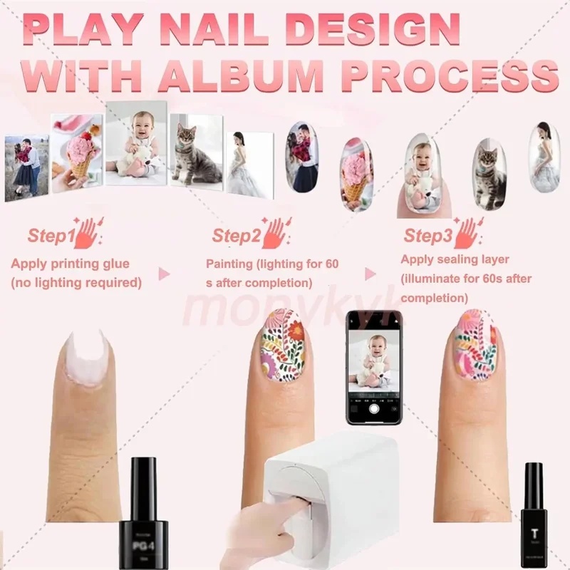 O2nails Nail Printer Machine K - 3D Printing Design Software recension och pris