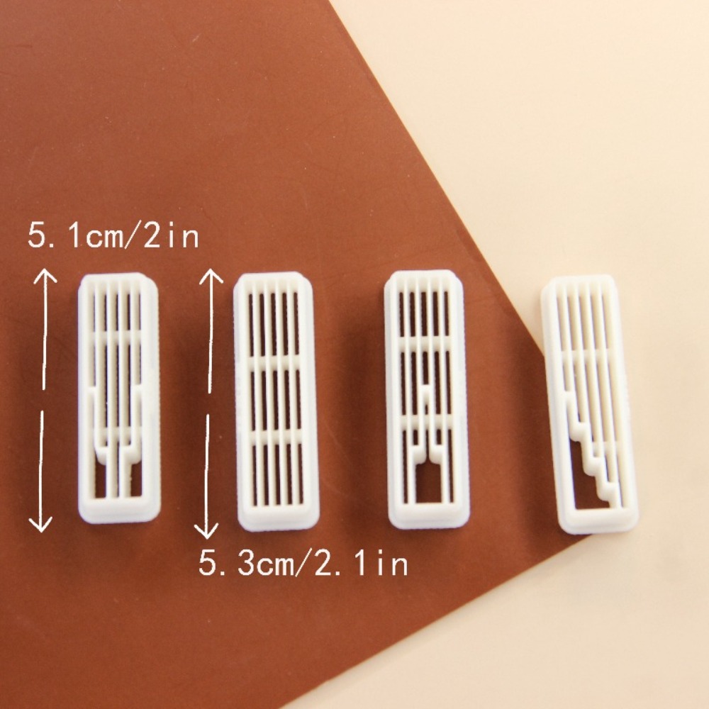 4Pcs Geometric Tassel Polymer  - 3D Printing Earrings recension och pris
