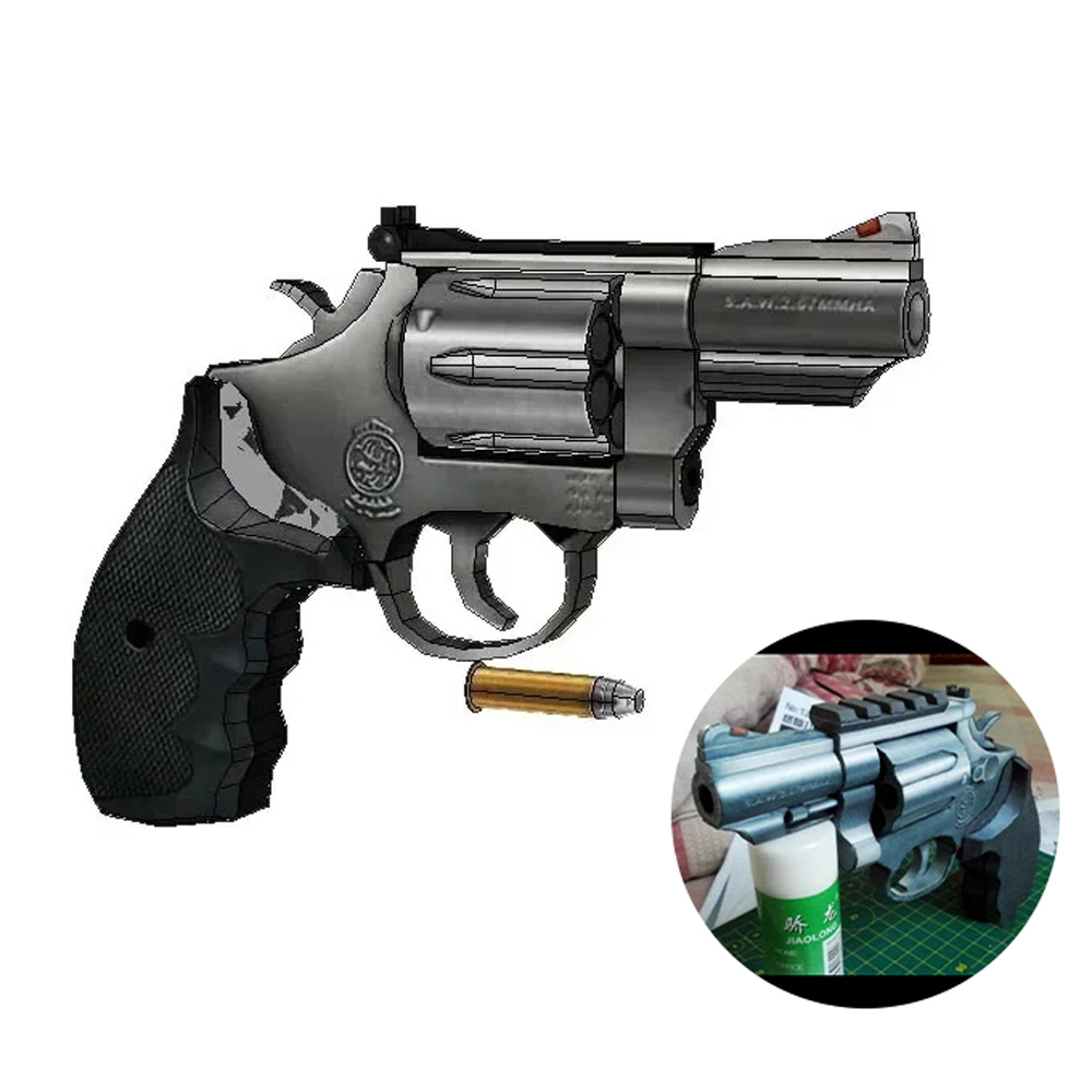 1:1 3D M66 Revolver Paper Mode - 3D Printing Lego recension och pris