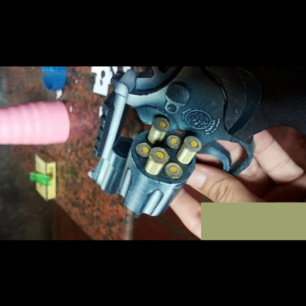 1:1 3D M66 Revolver Paper Mode - 3D Printing Lego recension och pris