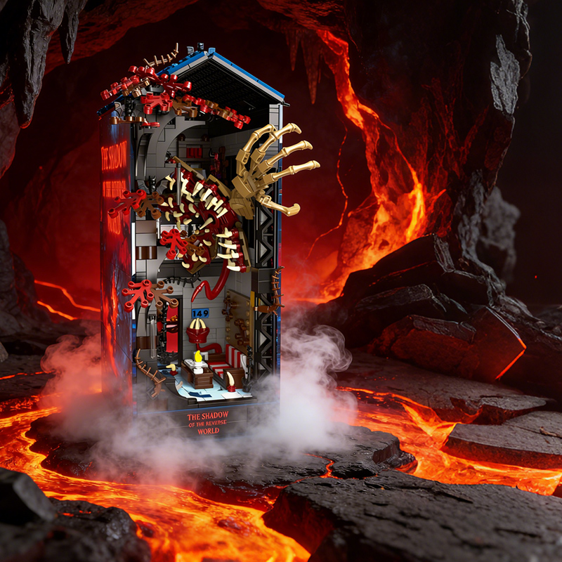Strangered Story Upside Down V - 3D Printing Lego recension och pris