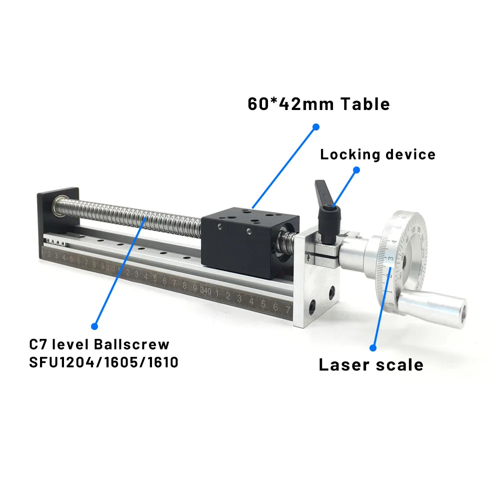 Motion Slide Stage 100-1000mm  - Linear Guide Rail recension och pris