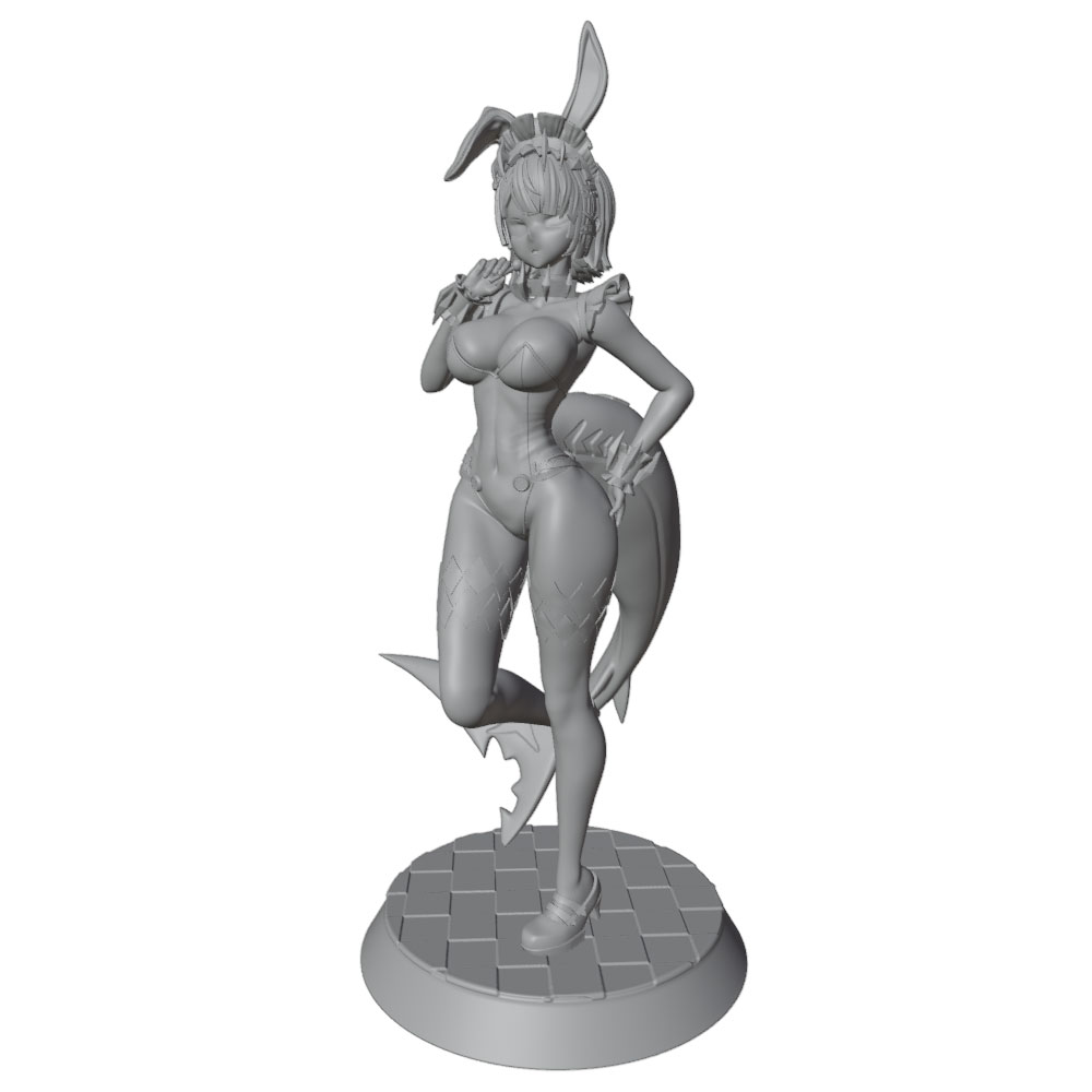 1/24 75mm Female Warrior Resin - 3D Printing And Additive Manufacturing recension och pris
