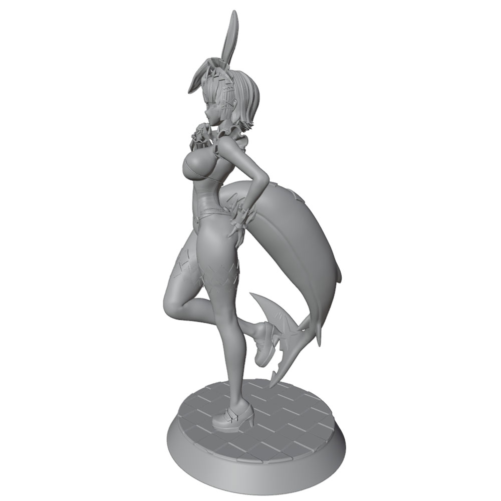 1/24 75mm Female Warrior Resin - 3D Printing And Additive Manufacturing recension och pris