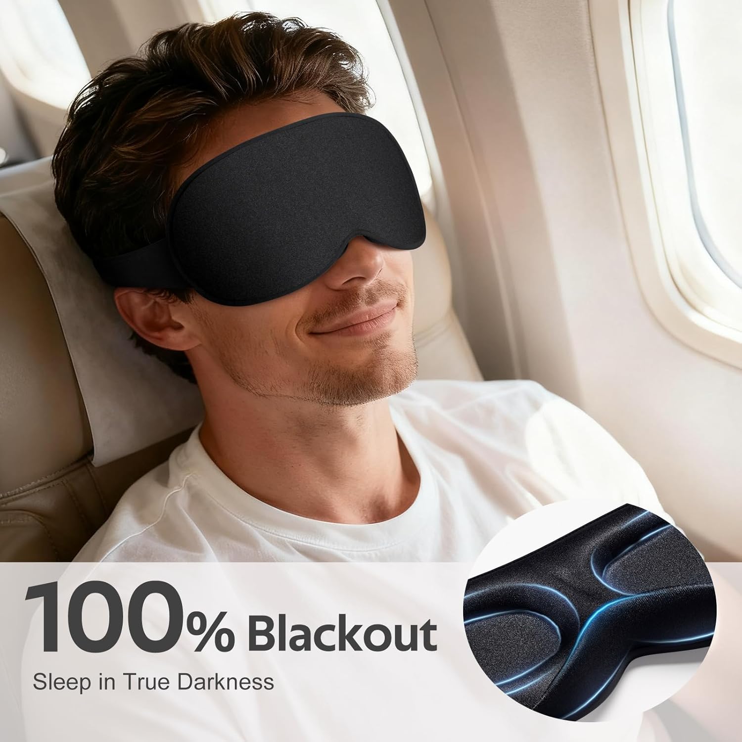 Eye Mask for Sleeping 3D Night - 3D Printing Lego recension och pris