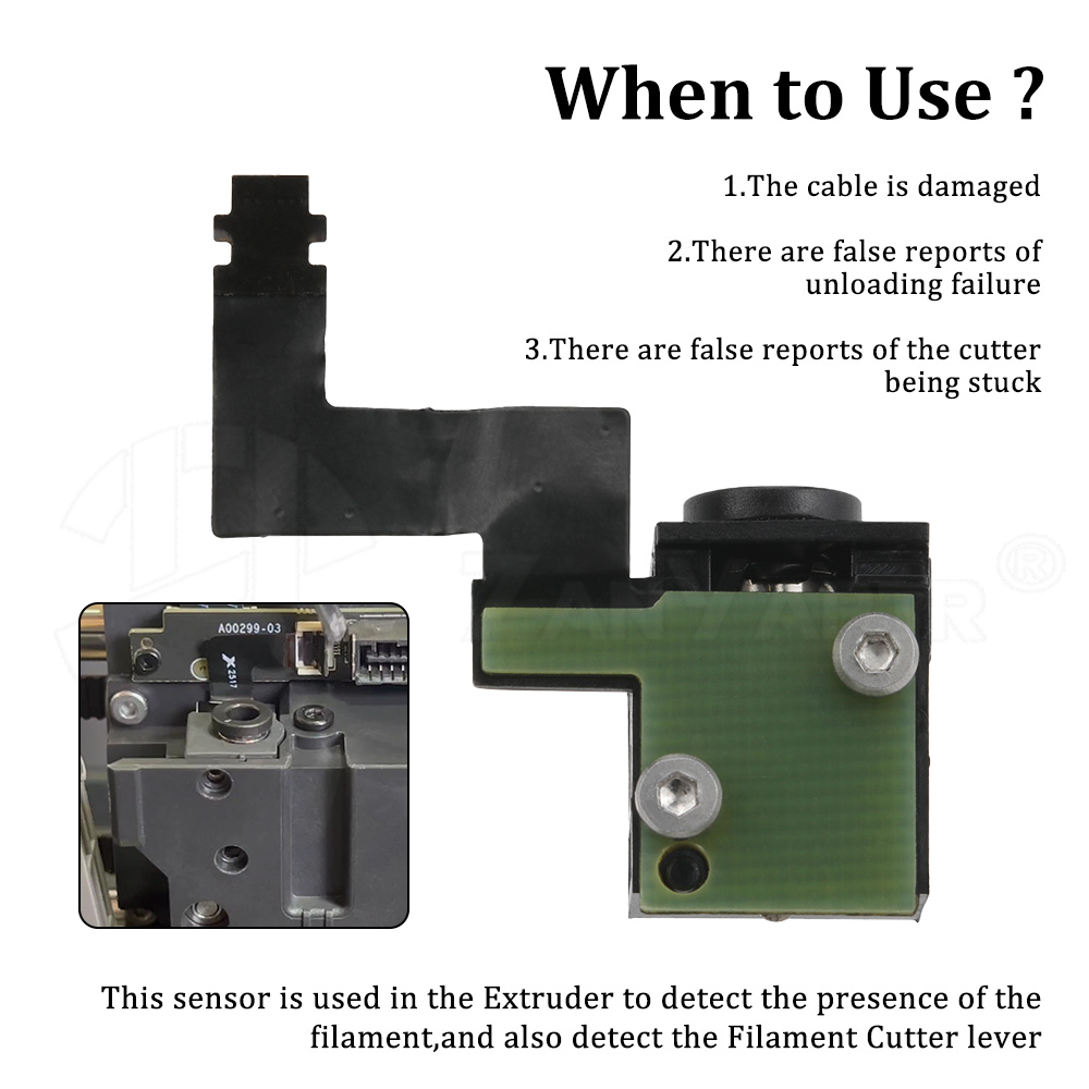 For Bambu Lab P2S 3D Printer E - Filament Runout Sensor recension och pris