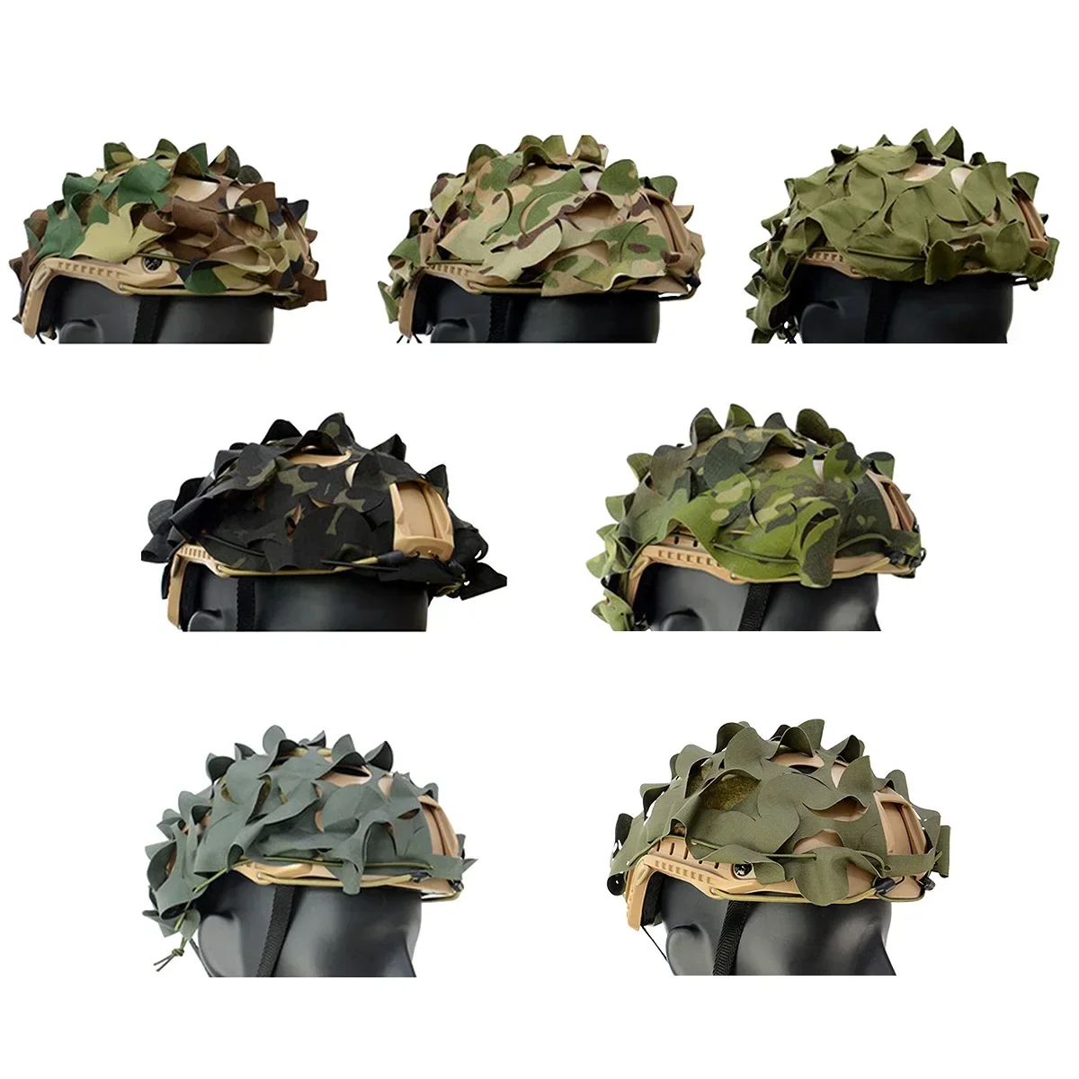 3D Camo Net FAST Helmet Cover  - 3D Printing Laser Cutting recension och pris