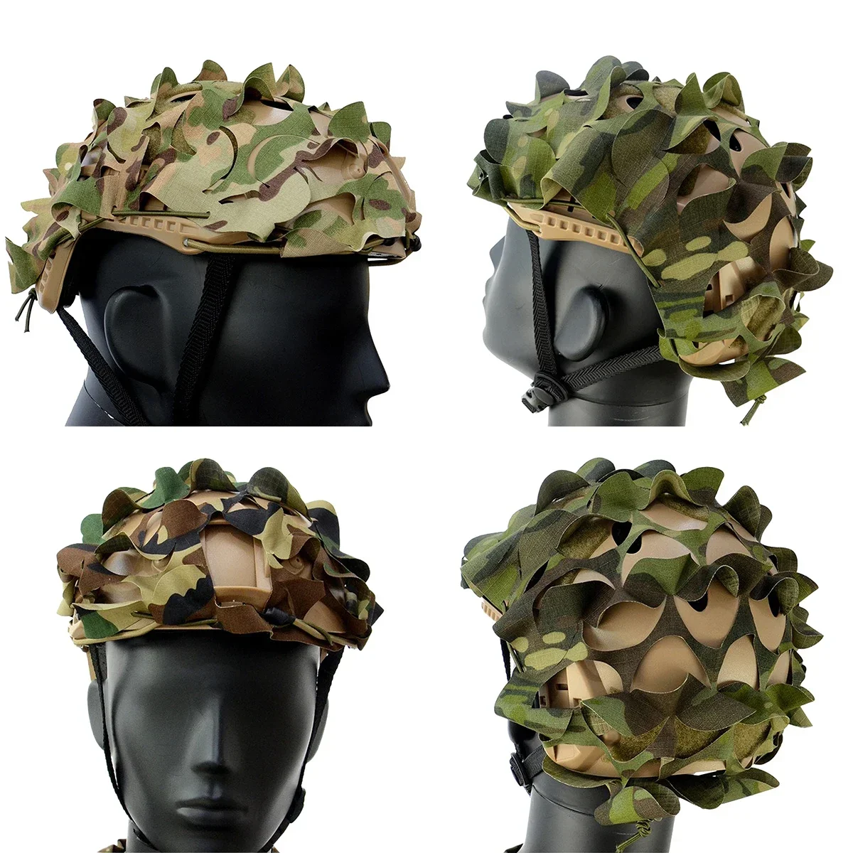 3D Camo Net FAST Helmet Cover  - 3D Printing Laser Cutting recension och pris