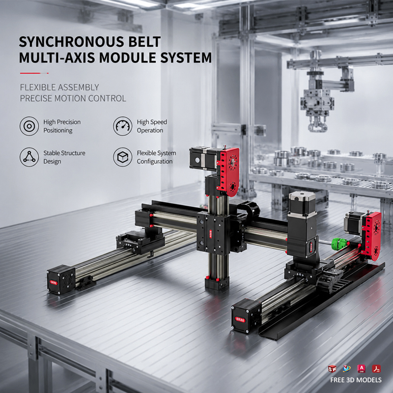 Linear Belt Module Stroke 100- - 3D Printing Laser Cutting recension och pris